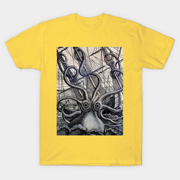 Kraken T-Shirt by thadz